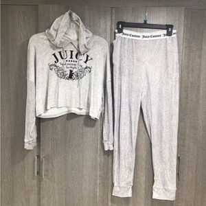 Juicy Couture Heather Gray Lounge Set